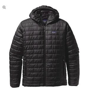 Patagonia Men's Black Nano Puff Hoodie